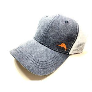 Tommy Bahama Tip Your Cap Margarita Trucker Baseball Hat Marlin Logo Adjustable